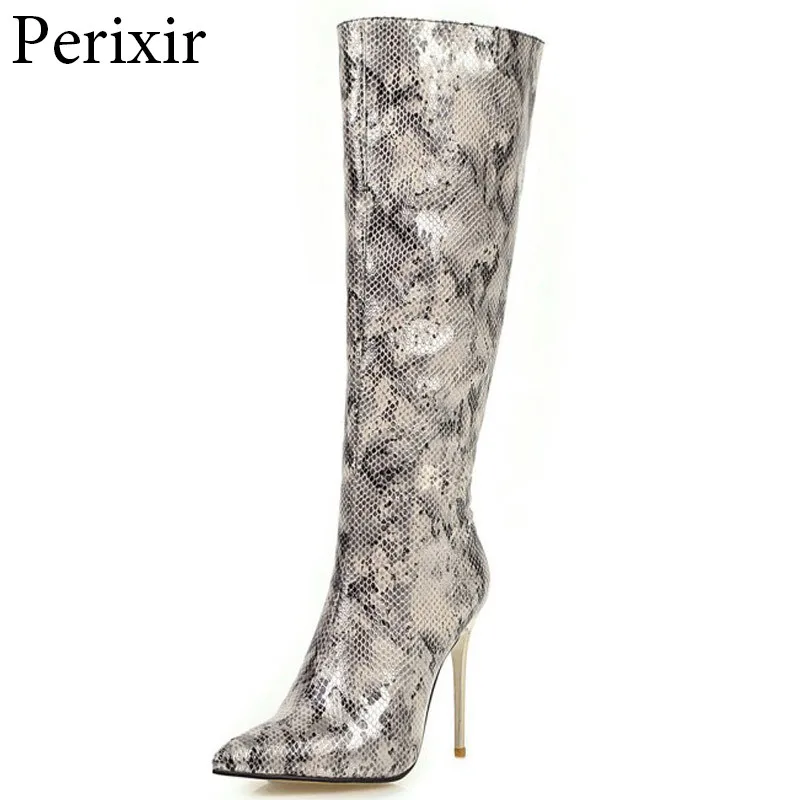 Women Knee High Boots Sexy Snakeskin Riding Women Shoes Super High Heels Women Boots Fashion Shoes Female Party Boots Stiletto
Women Knee High Boots Sexy Snakeskin Riding Women Shoes Super High Heels Women Boots Fashion Shoes Female Party Boots Stiletto