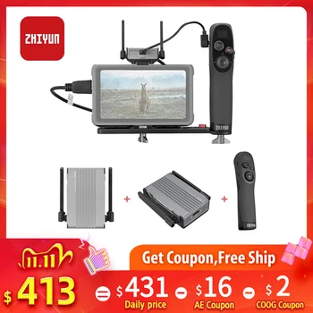ZHIYUN Transmission Kit TransMount Image Transmitter Receiver Wireless Remote Controller for WEEBILL S Stablizer Canon Sony
ZHIYUN Transmission Kit TransMount Image Transmitter Receiver Wireless Remote Controller for WEEBILL S Stablizer Canon Sony
