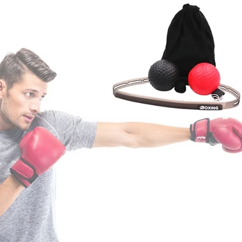 Boxing Punching Ball Fitness Equipment Training Head-mounted Boxing Reaction Silicone Headband Decompression Soft Double Ball
Boxing Punching Ball Fitness Equipment Training Head-mounted Boxing Reaction Silicone Headband Decompression Soft Double Ball