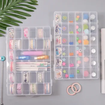 Plastic Storage Jewelry Box Compartment Adjustable Container for Beads Earring Multifunction Rectangle Box Tape Case 1PC
Plastic Storage Jewelry Box Compartment Adjustable Container for Beads Earring Multifunction Rectangle Box Tape Case 1PC