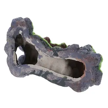 Aquarium Resin Moss Bridge Fish Hide Cave Rockery Decor for Fish Tank Ornament
Aquarium Resin Moss Bridge Fish Hide Cave Rockery Decor for Fish Tank Ornament