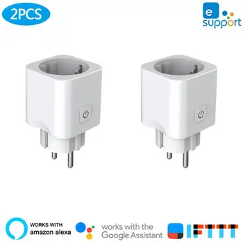 AC 90V~250V Smart Plug WiFi Socket EU Plug EWeLink App Voice Control Works With Alexa Amazon Google Home Assistant Smart Home
AC 90V~250V Smart Plug WiFi Socket EU Plug EWeLink App Voice Control Works With Alexa Amazon Google Home Assistant Smart Home