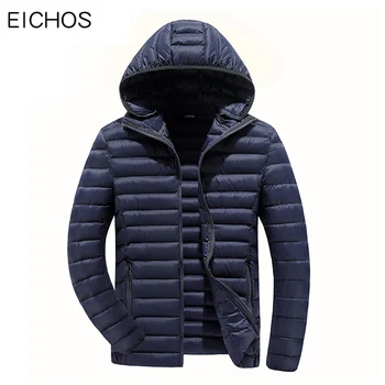 Mens Coats Casual Hooded Down jacket Warm Fashion Overcoat Windproof Zipper Cotton Padded Parka Coat Winter Solid Men Parkas
Mens Coats Casual Hooded Down jacket Warm Fashion Overcoat Windproof Zipper Cotton Padded Parka Coat Winter Solid Men Parkas