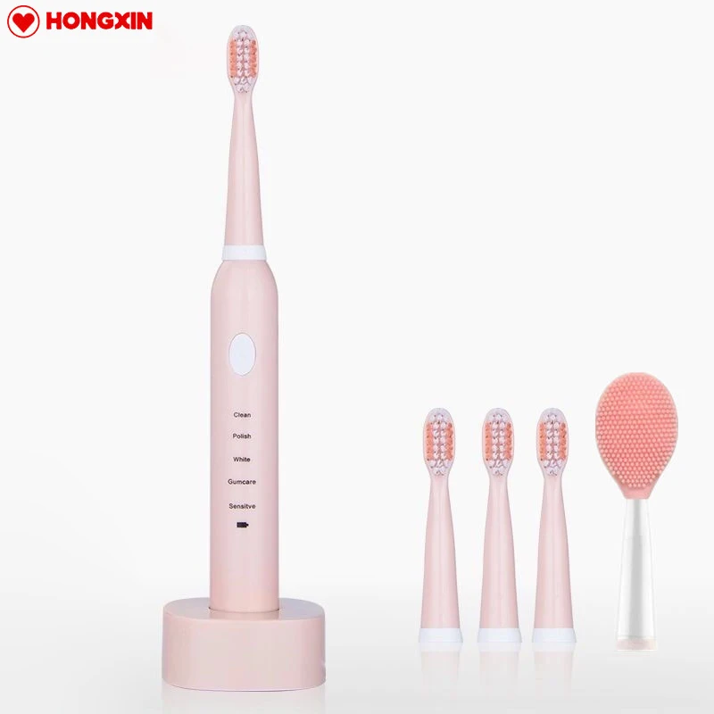 【HONGXIN】Electric Toothbrush For Adults Clean Face And Brush Teeth Sonic Toothbrush USB Charging Kids Electric Brush
【HONGXIN】Electric Toothbrush For Adults Clean Face And Brush Teeth Sonic Toothbrush USB Charging Kids Electric Brush
