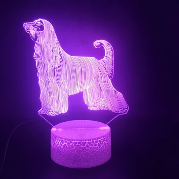 Afghan Hound Dog Animal 3D Lamp The Alarm Clock Base Cool Reward for Indoor Nightlight Pretty Visual Usb Led Night Light Lamp
Afghan Hound Dog Animal 3D Lamp The Alarm Clock Base Cool Reward for Indoor Nightlight Pretty Visual Usb Led Night Light Lamp