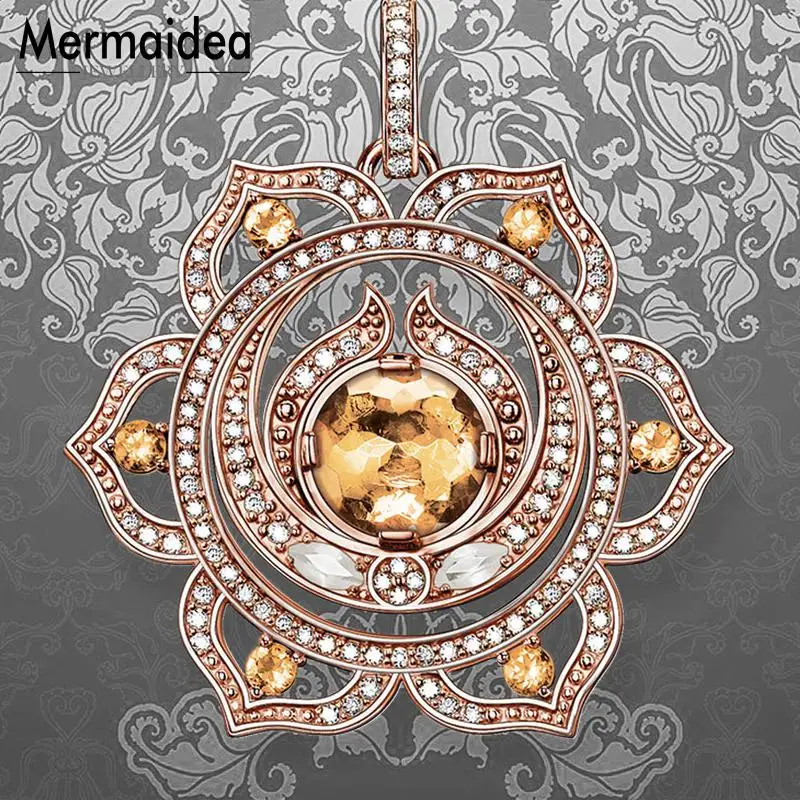 Подвески из кристаллов SPLENIC CHAKRA модные ювелирные украшения с посеребренным