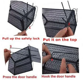 Rat Trap Cage Small Live Animal Pest Rodent Mouse Control Catch Hunting Traps Mouses Traps
Rat Trap Cage Small Live Animal Pest Rodent Mouse Control Catch Hunting Traps Mouses Traps
