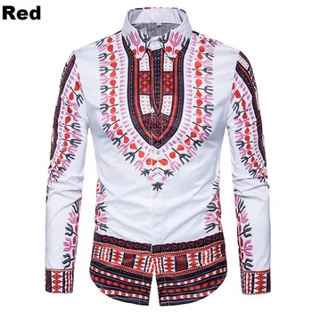5 Colors Adult Men African Dashiki Geo Print Button Up Shirt Hippy Slim Turn Down Collar Top Hip Hop Clothes For Men Long Sleeve
5 Colors Adult Men African Dashiki Geo Print Button Up Shirt Hippy Slim Turn Down Collar Top Hip Hop Clothes For Men Long Sleeve