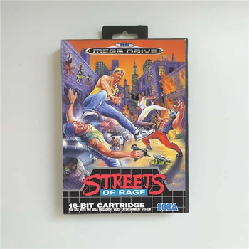 Streets of Rage - EUR Cover With Box 16 Bit MD Game Card for Megadrive Genesis Video Game Console 
Streets of Rage - EUR Cover With Box 16 Bit MD Game Card for Megadrive Genesis Video Game Console