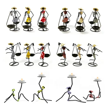 1Pc Nordic Metal Candlestick Abstract Character Sculpture Candle Holder Decor Handmade Figurines Home Decoration Friend Gift 
1Pc Nordic Metal Candlestick Abstract Character Sculpture Candle Holder Decor Handmade Figurines Home Decoration Friend Gift
