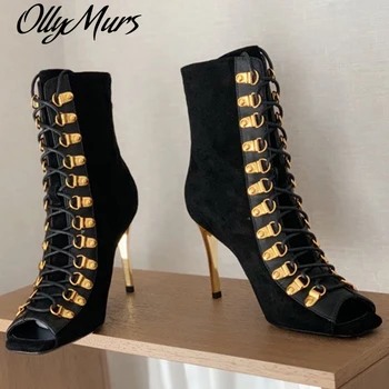 Ollymurs Vintage Fashion Brand Design Super High Heels Women Shoes Luxury New Ankle Lace-Up Female Boots Zapatos Mujer
Ollymurs Vintage Fashion Brand Design Super High Heels Women Shoes Luxury New Ankle Lace-Up Female Boots Zapatos Mujer