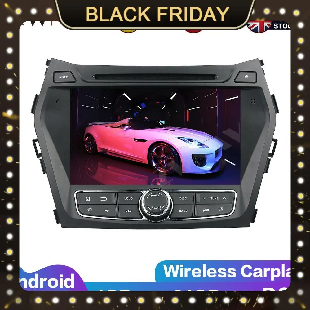 Android 9 IPS Screen PX6 DSP For Hyundai IX45 Santa fe 2013-2017 Car DVD GPS Multimedia Player Headunit Radio Navi Audio Stereo
Android 9 IPS Screen PX6 DSP For Hyundai IX45 Santa fe 2013-2017 Car DVD GPS Multimedia Player Headunit Radio Navi Audio Stereo