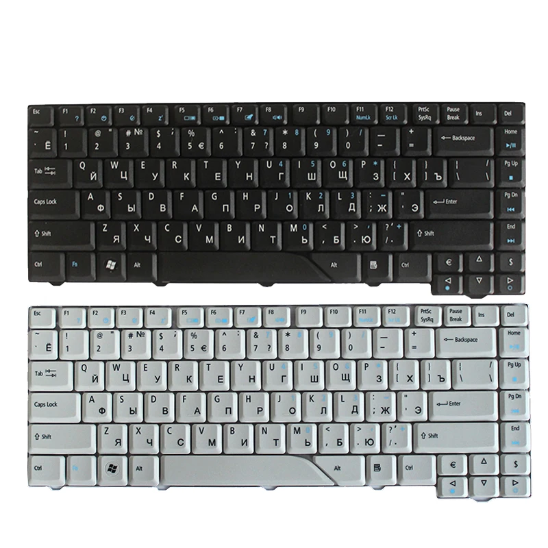 

Pop Russian Keyboard for Acer Aspire 5715 5715Z 5720G 5720Z 5720ZG 5910G 5920G 5920ZG 5950G RU laptop keyboard black/white