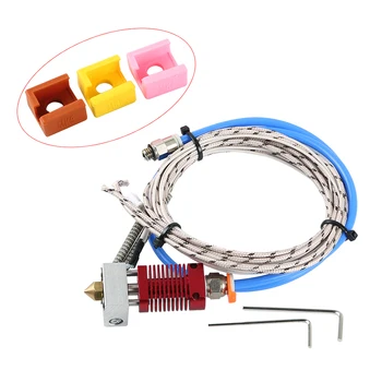 3D Printer Parts MK9 Hot End Assembled Extruder Set 24V 40W for Creality Ender 3/ Ender 3 Pro with Silicone Sleeve 0.4mm Nozzles
3D Printer Parts MK9 Hot End Assembled Extruder Set 24V 40W for Creality Ender 3/ Ender 3 Pro with Silicone Sleeve 0.4mm Nozzles