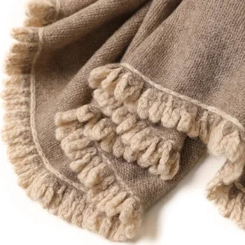 2019 new cashmere wool hem fringe small fringe scarf female autumn and winter ladies knitted shawl high quality 
2019 new cashmere wool hem fringe small fringe scarf female autumn and winter ladies knitted shawl high quality