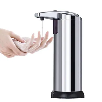 Infrared smart sensor stainless steel soap dispenser automatic sensor soap dispenser hand sanitizer bottle
Infrared smart sensor stainless steel soap dispenser automatic sensor soap dispenser hand sanitizer bottle