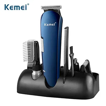Kemei 5 in 1 Rechargeable Hair Trimmer Titanium Hair Clipper Electric Shaver Beard Trimmer USB Chargeable Shaving Clippers
Kemei 5 in 1 Rechargeable Hair Trimmer Titanium Hair Clipper Electric Shaver Beard Trimmer USB Chargeable Shaving Clippers