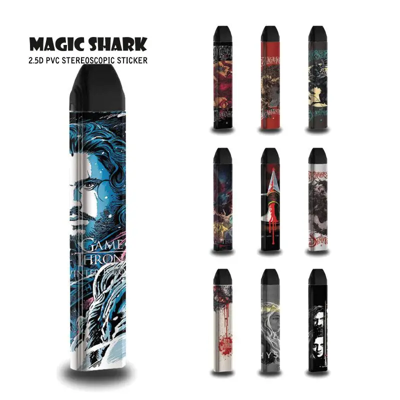 Magic Shark Game of Thrones Wolf Dragon Red Wedding High Quality No Fade Sticker Case Film for Uwell Caliburn
Magic Shark Game of Thrones Wolf Dragon Red Wedding High Quality No Fade Sticker Case Film for Uwell Caliburn