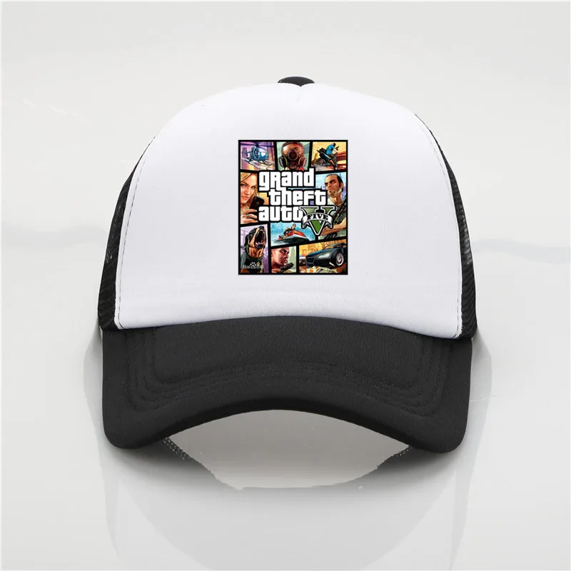 CozyVoyage】Grand Theft Auto V GTA Baseball caps Summer women