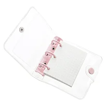 1 Set Transparent Cover Memo Book Mini Memo Pad Portable Note Book Loose Leaf Note Pad Coil Memo Pad
1 Set Transparent Cover Memo Book Mini Memo Pad Portable Note Book Loose Leaf Note Pad Coil Memo Pad