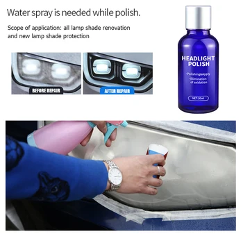 Car Headlight Polishing Agent Headlamp Polish Renovation Kit Auto Repair Styling for Outdoor Personal Car Decoration
Car Headlight Polishing Agent Headlamp Polish Renovation Kit Auto Repair Styling for Outdoor Personal Car Decoration