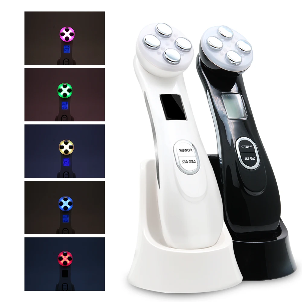 Facial Skin Mesotherapy Electroporation RF Radio Frequency LED Photon Face Lifting Tighten Wrinkle Removal Skin Care Massager
Facial Skin Mesotherapy Electroporation RF Radio Frequency LED Photon Face Lifting Tighten Wrinkle Removal Skin Care Massager