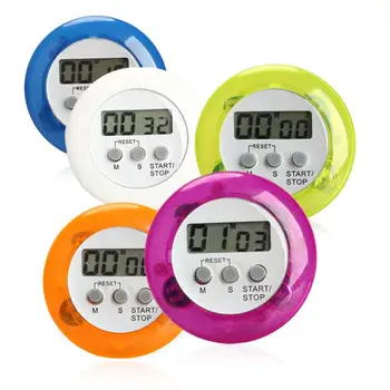 LCD Digital Kitchen Countdown Timer Alarm with Stand White Kitchen Timer Practical Cooking Timer Round Magnetic Alarm Clock
LCD Digital Kitchen Countdown Timer Alarm with Stand White Kitchen Timer Practical Cooking Timer Round Magnetic Alarm Clock