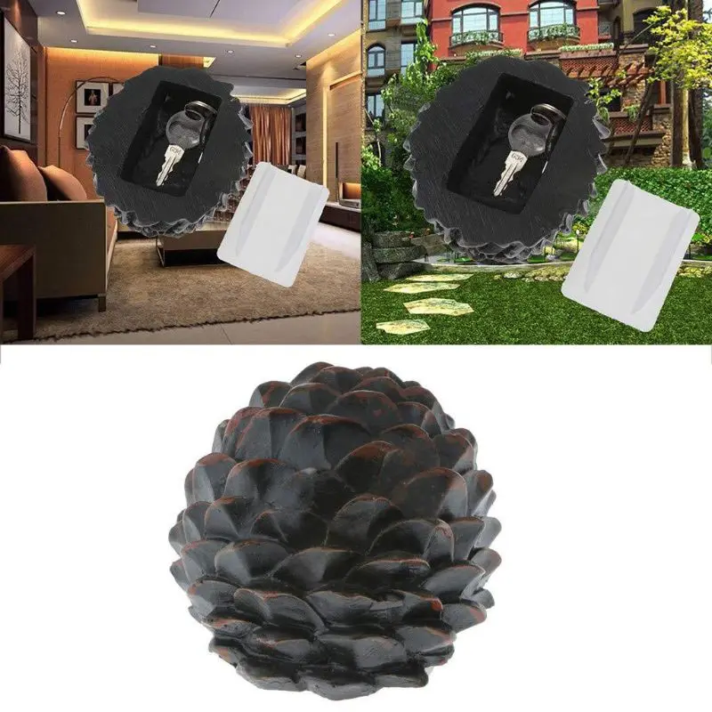 Pinecone Hide Keys Box Outdoor Garden Security Stash Storage Case Hidden Key Box
Pinecone Hide Keys Box Outdoor Garden Security Stash Storage Case Hidden Key Box