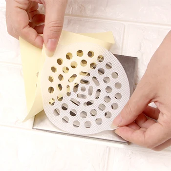 15PC Kitchen Disposable Drain Sticker Hair Filter Floor Drain Sink Bathroom Shower Filte Cleaning Paper Drain Stopper Clean Tool
15PC Kitchen Disposable Drain Sticker Hair Filter Floor Drain Sink Bathroom Shower Filte Cleaning Paper Drain Stopper Clean Tool