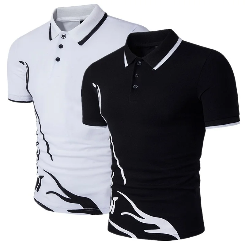 summer new Polo shirt men short-sleeved casual Slim solid color Polo shirt shrink-proof quick-drying outdoor leisure POLO shirt
summer new Polo shirt men short-sleeved casual Slim solid color Polo shirt shrink-proof quick-drying outdoor leisure POLO shirt