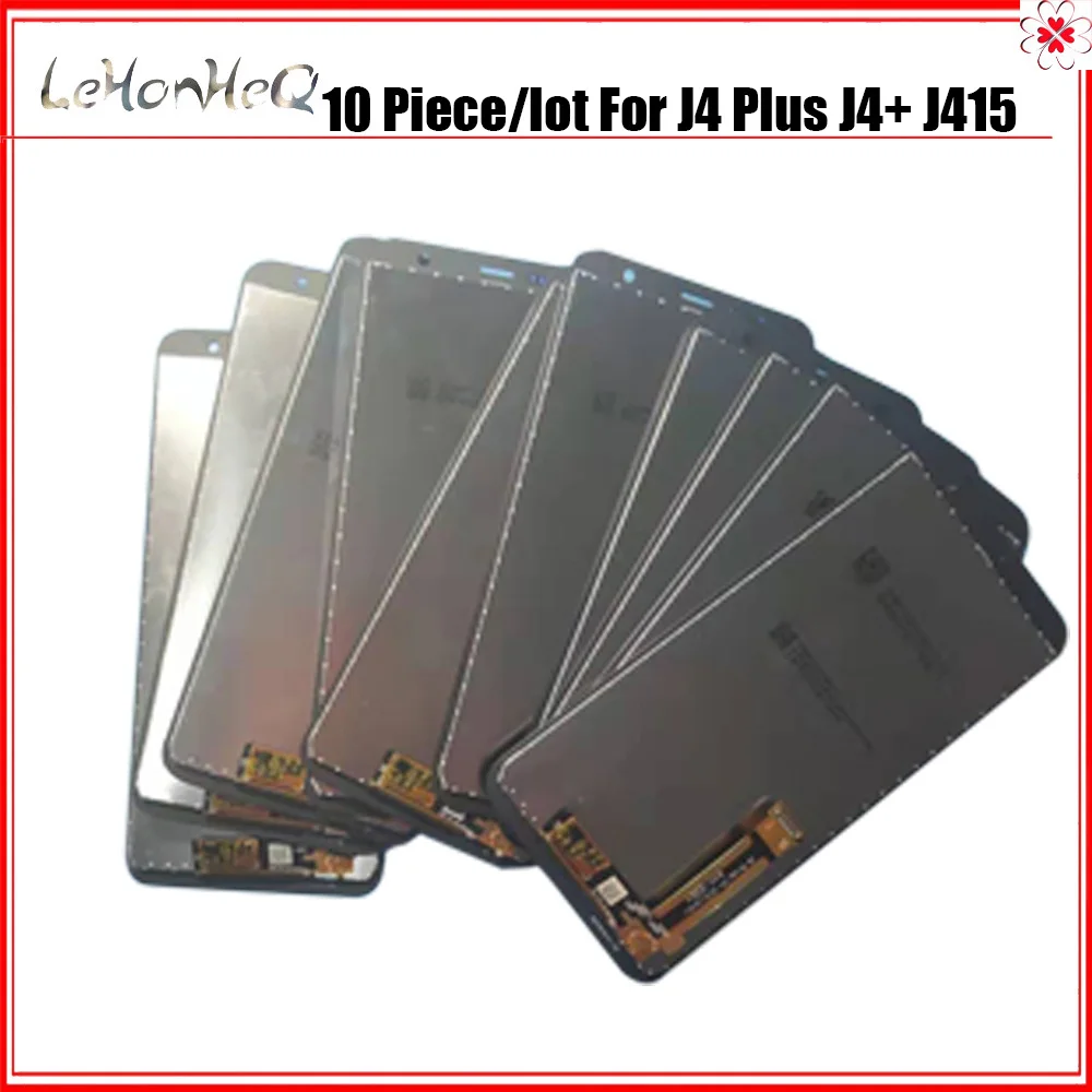 10 Piece/lot LCD For Samsung Galaxy J4 Plus j4+ J415 J415F J415M J415FN Display Touch Screen Digitizer assembly
10 Piece/lot LCD For Samsung Galaxy J4 Plus j4+ J415 J415F J415M J415FN Display Touch Screen Digitizer assembly
