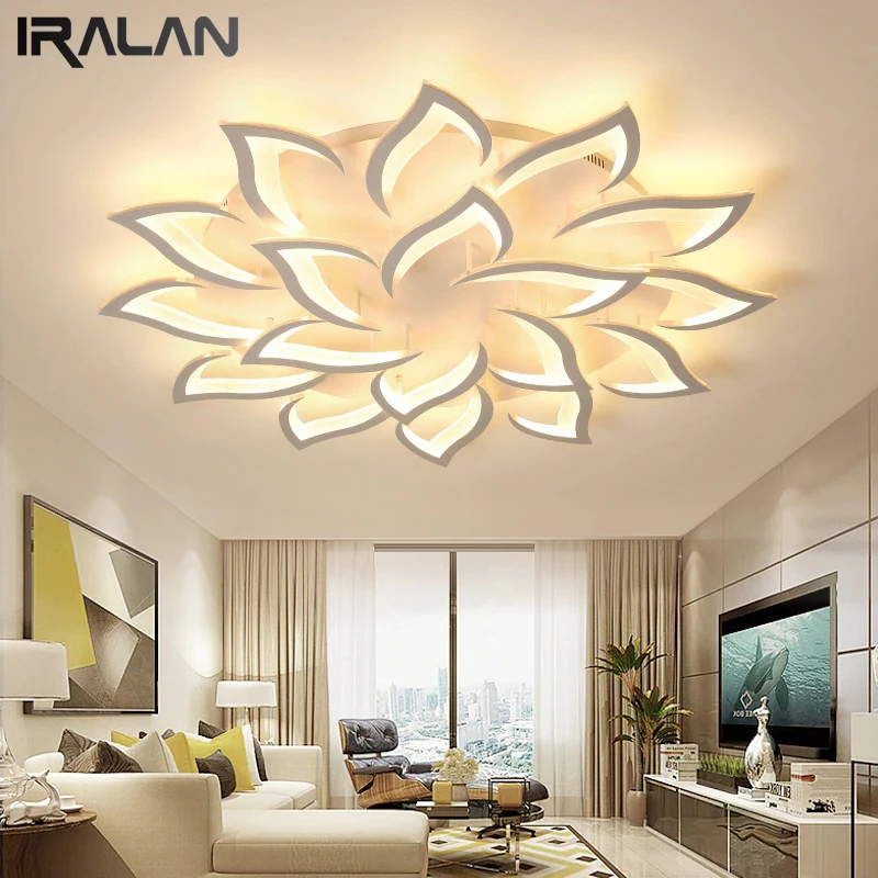 IRALAN Acrylic Ceiling Lamp Living Room Kitchen Bedroom Modern Remote Control Colorful Atmosphere Ceiling Light Fixture deco
IRALAN Acrylic Ceiling Lamp Living Room Kitchen Bedroom Modern Remote Control Colorful Atmosphere Ceiling Light Fixture deco