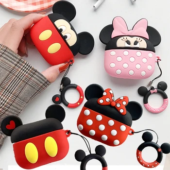 For Airpods Pro 3D Cute Cartoon Mickey Polka Dot Bow-knot Minnie Couple Case for Apple Airpods 3 Wireless Earphone Cover Shell
For Airpods Pro 3D Cute Cartoon Mickey Polka Dot Bow-knot Minnie Couple Case for Apple Airpods 3 Wireless Earphone Cover Shell