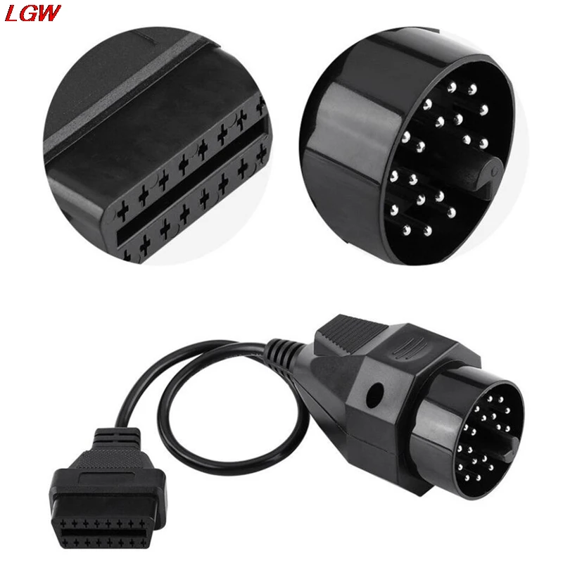 20-pin to 16-pin OBD2 adapter connector scanner cable car fault diagnosis cable for BMW BBC
20-pin to 16-pin OBD2 adapter connector scanner cable car fault diagnosis cable for BMW BBC