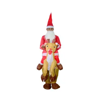 Inflatable Christmas Santa Costume Riding Deer Adult For Role Playing Party Prop
Inflatable Christmas Santa Costume Riding Deer Adult For Role Playing Party Prop