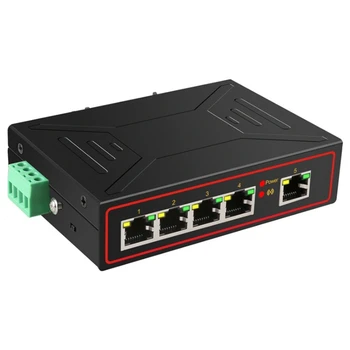 5 Ports Industrial Metal Case Ethernet Switch 10/100Mbps Rj45 Signal Strengthen Vlan Network Switch
5 Ports Industrial Metal Case Ethernet Switch 10/100Mbps Rj45 Signal Strengthen Vlan Network Switch