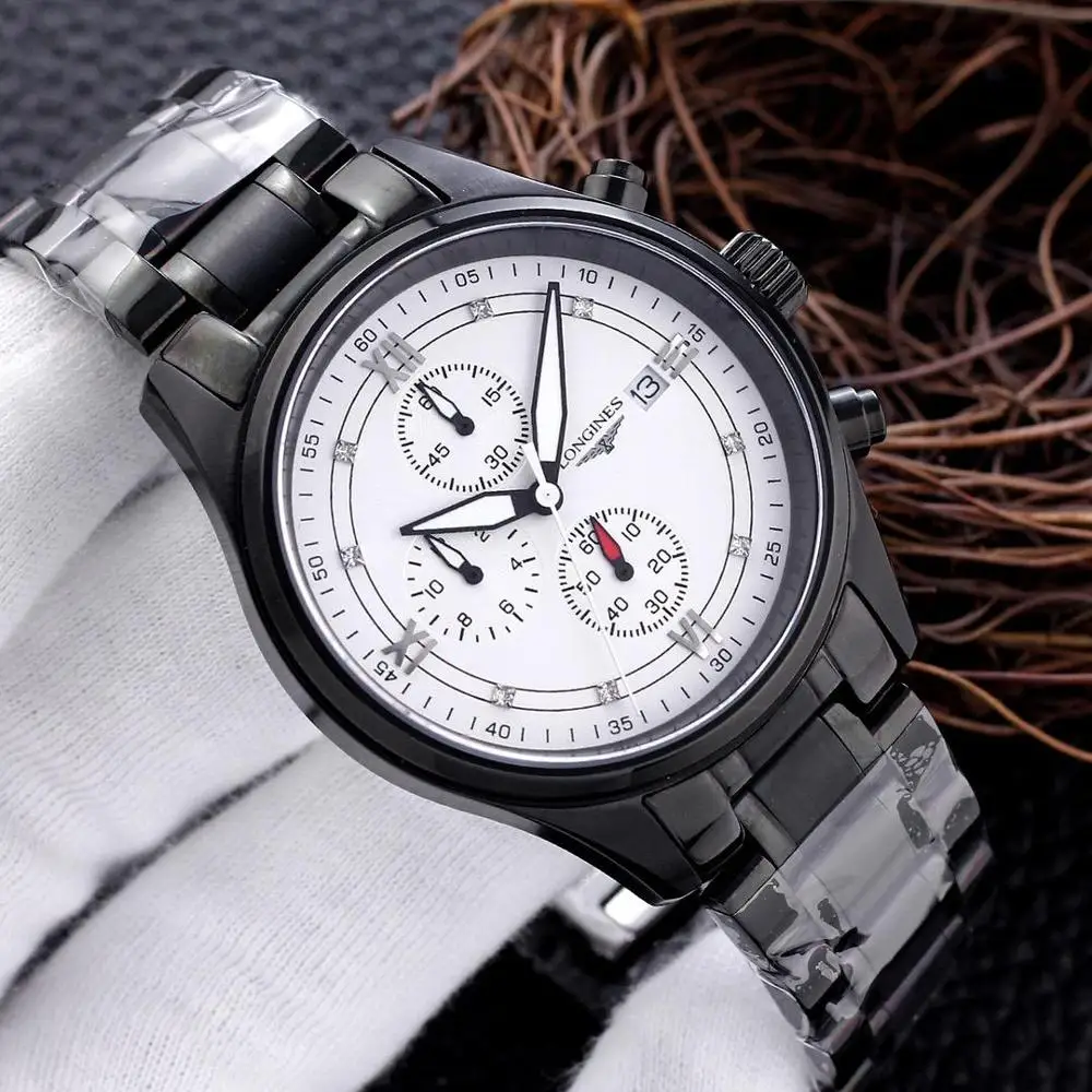 2020 New Longines-Classic Men's and Women's Three-Hand Automatic Movement AAA Elegant Quartz Watch Leisure Sports Gift Watch1009
2020 New Longines-Classic Men's and Women's Three-Hand Automatic Movement AAA Elegant Quartz Watch Leisure Sports Gift Watch1009