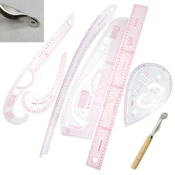 7 Stlye Fashion Ruler Set Vary Form Curve French Curve Pattern Grading Rulers Cu D08A
7 Stlye Fashion Ruler Set Vary Form Curve French Curve Pattern Grading Rulers Cu D08A