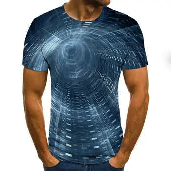 2020 new foreign trade products geometric swirl graphics 3D digital printing fashion men's and women's tops 
2020 new foreign trade products geometric swirl graphics 3D digital printing fashion men's and women's tops