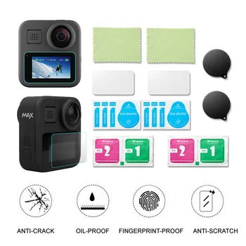 Package 2pcs+2pcs Tempered Film for GoPro Max Glass Screen Protector Lens Cap Cover Action Camera Accessories for GoPro Max
Package 2pcs+2pcs Tempered Film for GoPro Max Glass Screen Protector Lens Cap Cover Action Camera Accessories for GoPro Max