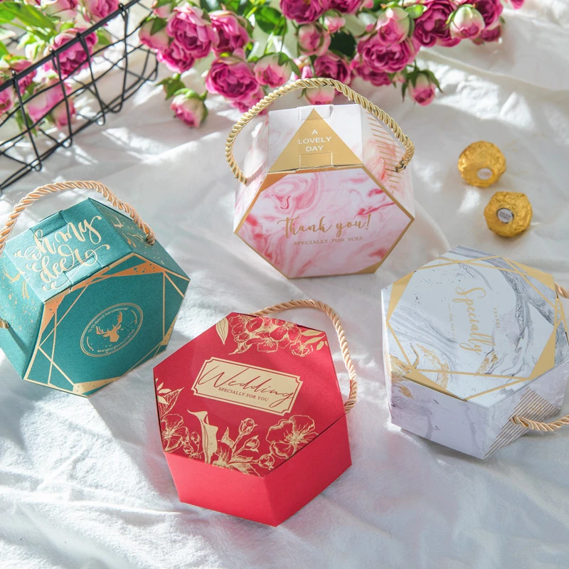 gift bags & wrapping supplies product name: new hexagon box
