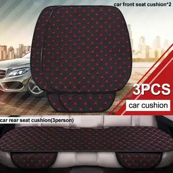 3Pcs/set Car Seat Cover Protector Cover Flax and Fabric Front Seat Pad Car Accessory Suitable for All Models 5 Seat
3Pcs/set Car Seat Cover Protector Cover Flax and Fabric Front Seat Pad Car Accessory Suitable for All Models 5 Seat