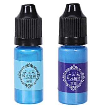 2 Bottle 10G Crafts Pigment Gel Pearlescent Mica Uv Resin Epoxy Powder Diy Crafts Accessory, No.08 & Blue
2 Bottle 10G Crafts Pigment Gel Pearlescent Mica Uv Resin Epoxy Powder Diy Crafts Accessory, No.08 & Blue
