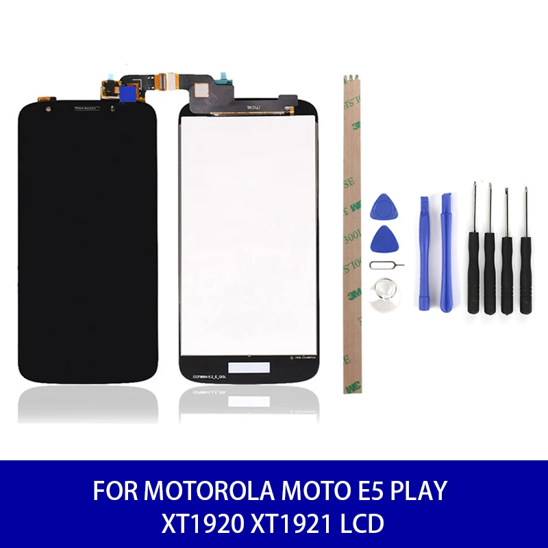 Original LCD For Motorola E5 Play XT1920 XT1921 LCD Display with Touch Screen Digitizer Assembly Replacement parts
Original LCD For Motorola E5 Play XT1920 XT1921 LCD Display with Touch Screen Digitizer Assembly Replacement parts