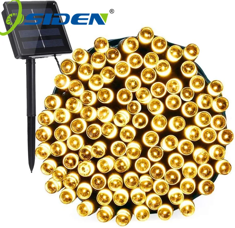 Solar Lamp Light String 5m 7m 12m 22m Power LED String Fairy Lights Solar Garlands Garden Christmas Decor For Outdoor Holiday
Solar Lamp Light String 5m 7m 12m 22m Power LED String Fairy Lights Solar Garlands Garden Christmas Decor For Outdoor Holiday