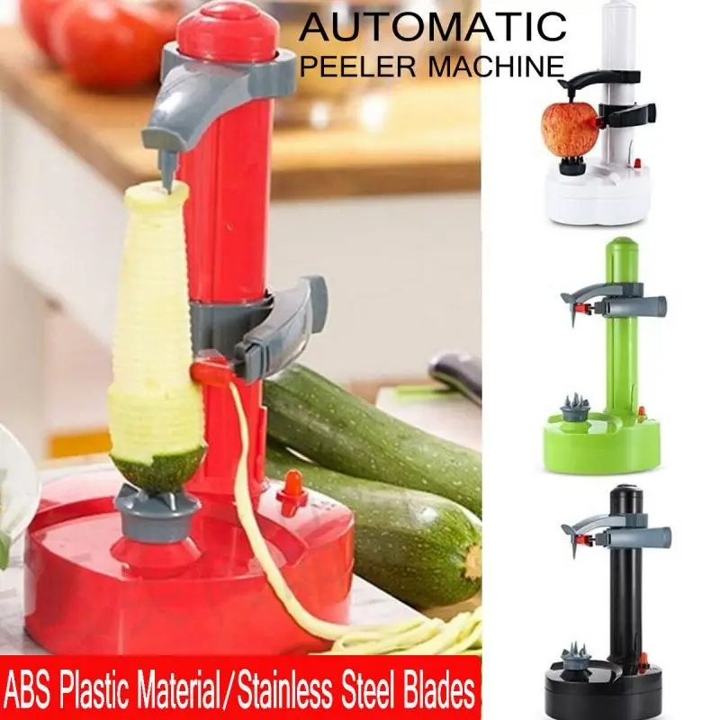Multifunction Stainless Steel Electric Peeler Automatic Fruit Peeler Vegetable Cutter Three Spare Blades Potato Peeler Machine
Multifunction Stainless Steel Electric Peeler Automatic Fruit Peeler Vegetable Cutter Three Spare Blades Potato Peeler Machine