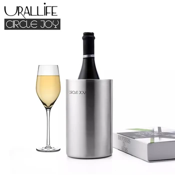 Yuanle Cirkel Vreugde Rvs Dubbele Ijs Emmer Efficiënte Isolatie Mini Ijsemmer Voor Rode Wijn Geen Ice Cube
Yuanle Cirkel Vreugde Rvs Dubbele Ijs Emmer Efficiënte Isolatie Mini Ijsemmer Voor Rode Wijn Geen Ice Cube