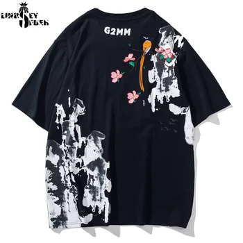 Lindsey Seader 2020 Chinese Ink Painting Print Short Sleeve T-Shirts Hip Hop Casual Tshirts Men Fashion Hipster Tee Tops
Lindsey Seader 2020 Chinese Ink Painting Print Short Sleeve T-Shirts Hip Hop Casual Tshirts Men Fashion Hipster Tee Tops
