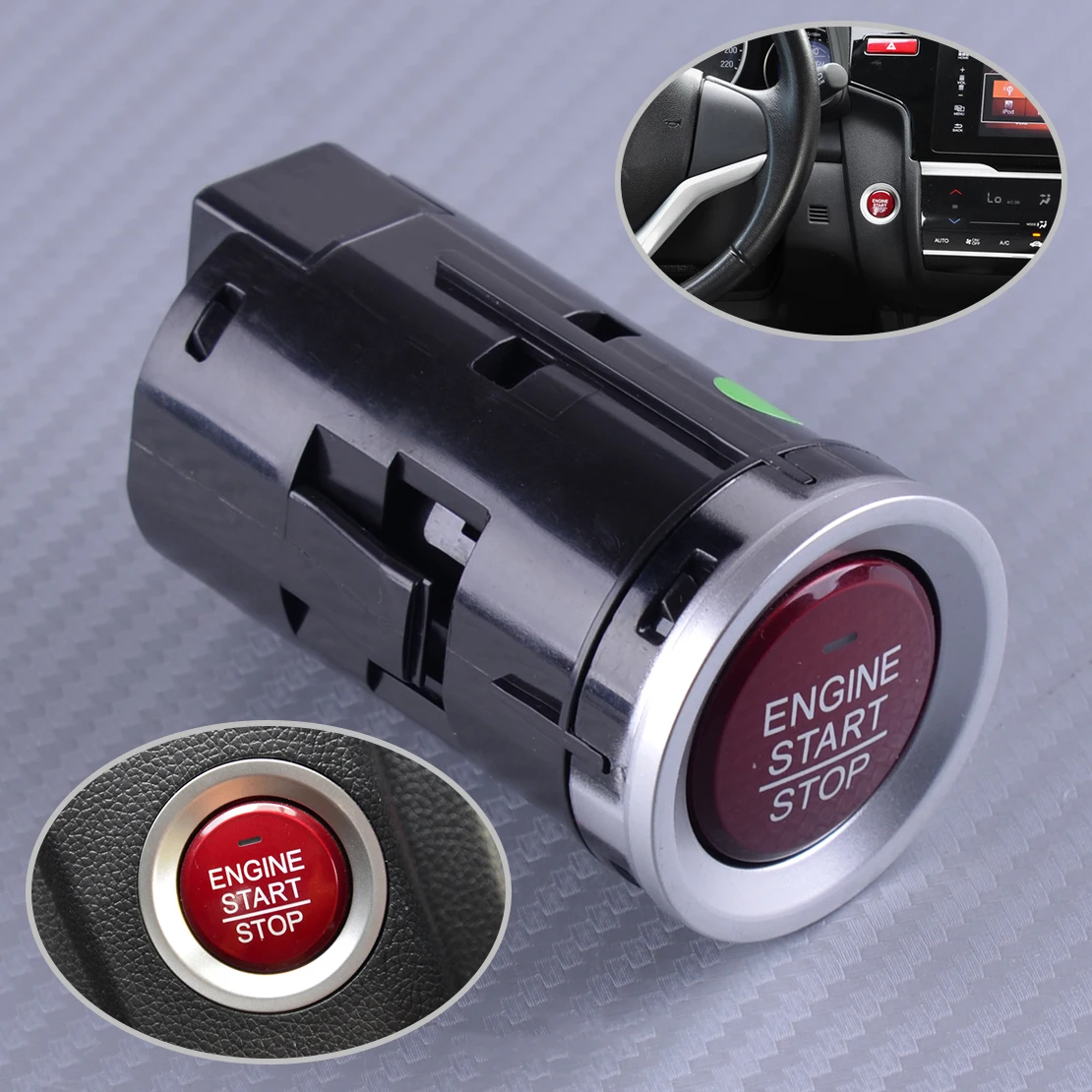 DWCX 35881T5H41 Car Ignition Engine Push Button Switch Keyless Engine Start Stop 10 Pin fit for Honda Fit 2015 2016 2017 2018
DWCX 35881T5H41 Car Ignition Engine Push Button Switch Keyless Engine Start Stop 10 Pin fit for Honda Fit 2015 2016 2017 2018