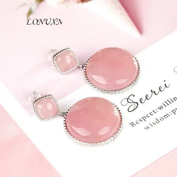high quality Korean fashion Wild Pink crystal 925 silver earring For women the best birthday present Party accessories jewelry
high quality Korean fashion Wild Pink crystal 925 silver earring For women the best birthday present Party accessories jewelry